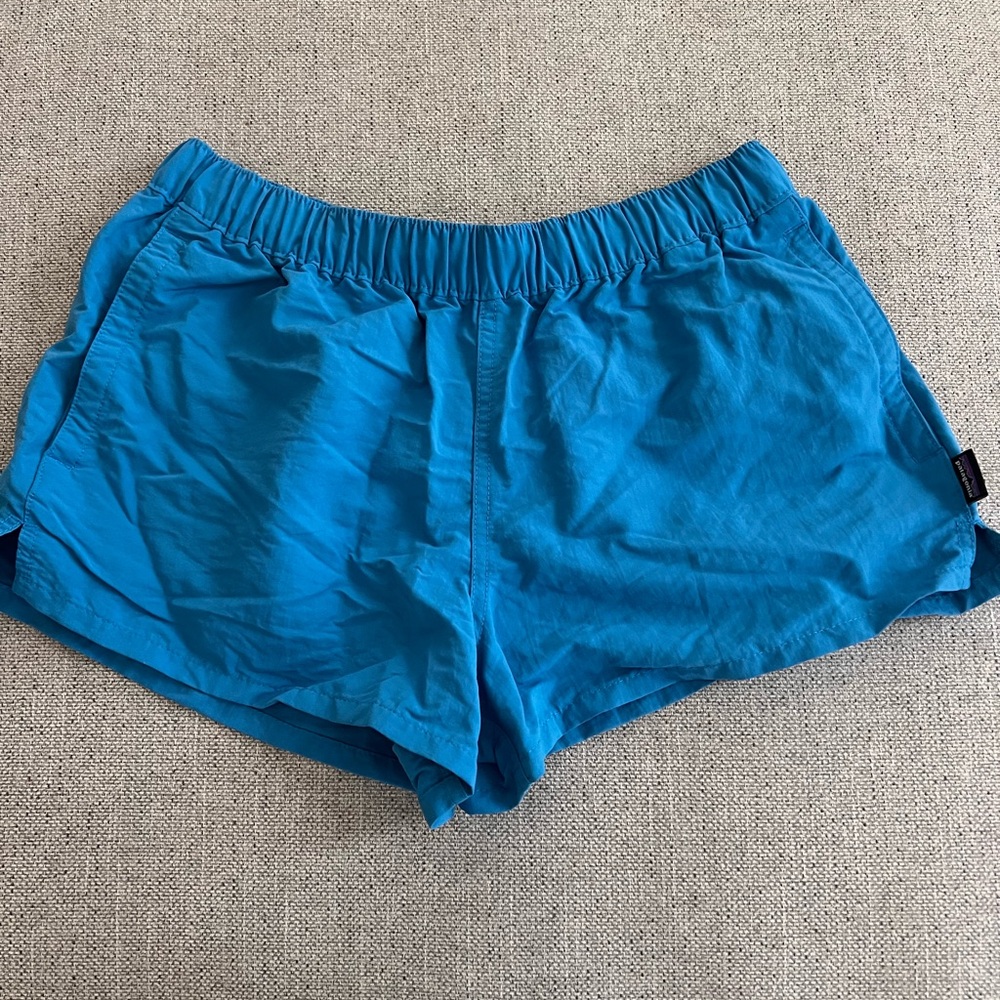 Patagonia Vibrant Blue Athletic Shorts